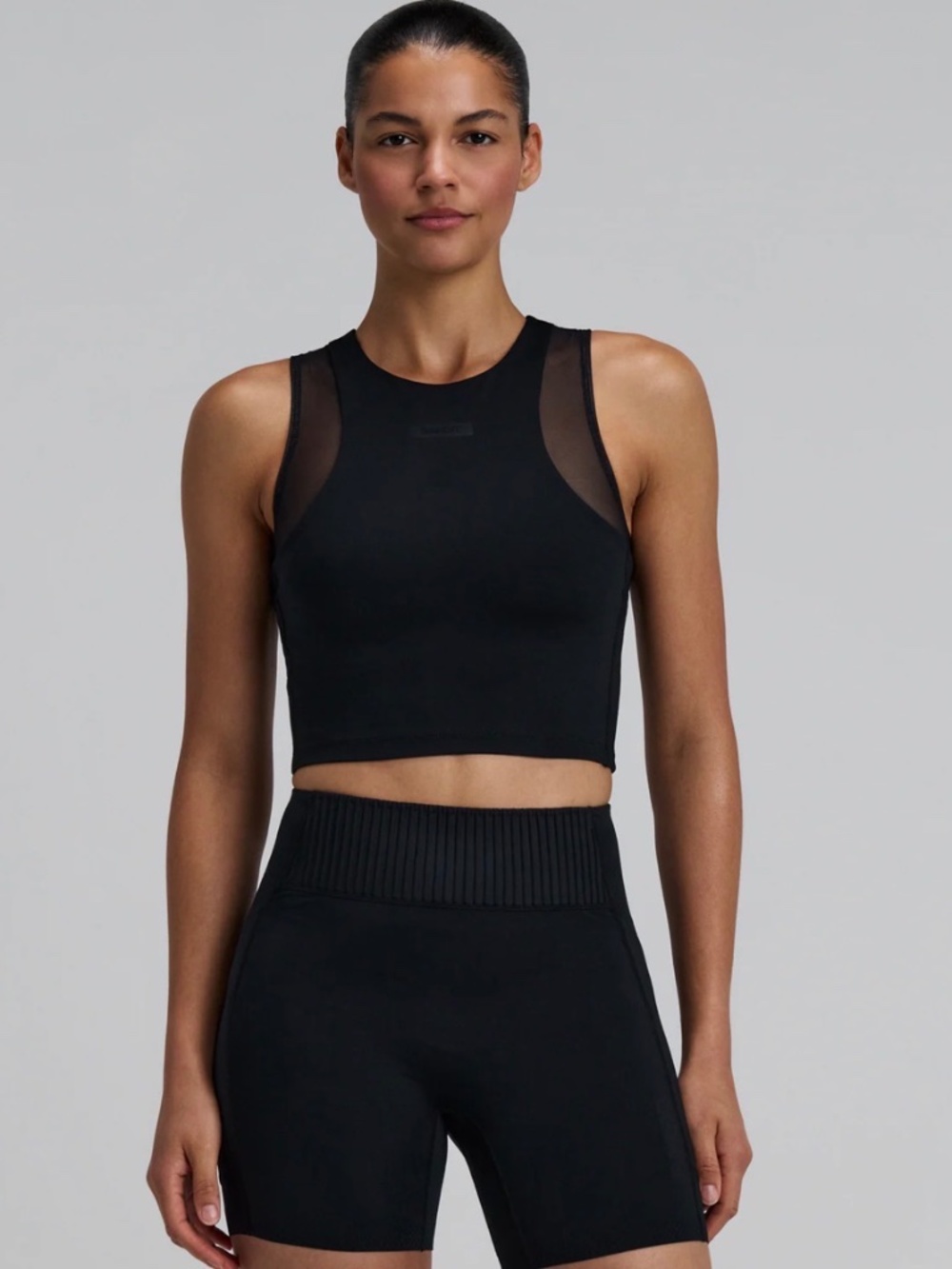 Bandit womens STAMINA-V LYRA RACE CROP - BLACK